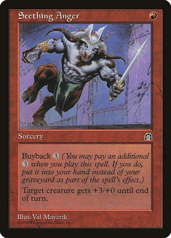 Seething Anger [Stronghold] | Webway Games