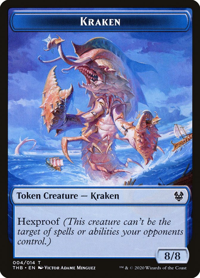 Kraken Token [Theros Beyond Death] | Webway Games