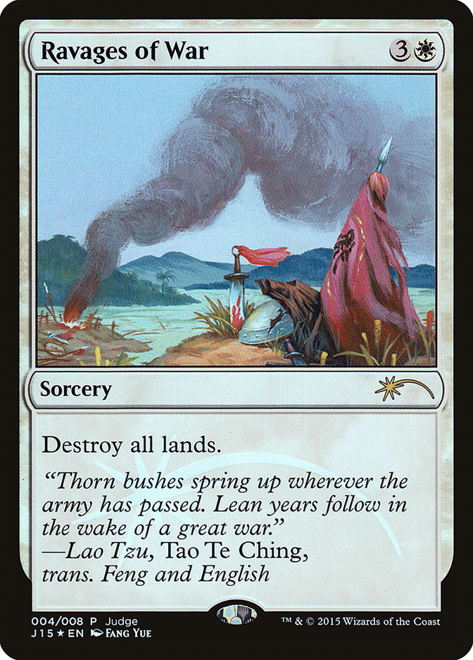 Ravages of War [Judge Gift Cards 2015] | Webway Games