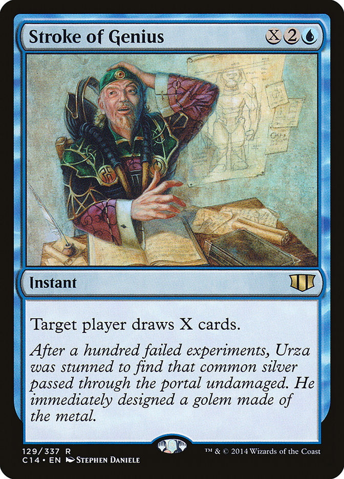 Stroke of Genius [Commander 2014] | Webway Games