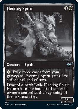 Fleeting Spirit [Innistrad: Double Feature] | Webway Games