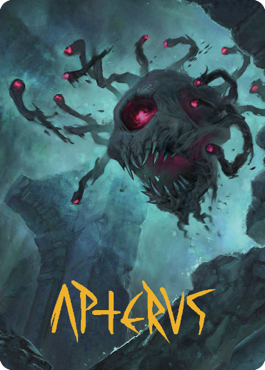 Ghastly Death Tyrant Art Card (Gold-Stamped Signature) [Commander Legends: Battle for Baldur's Gate Art Series] | Webway Games