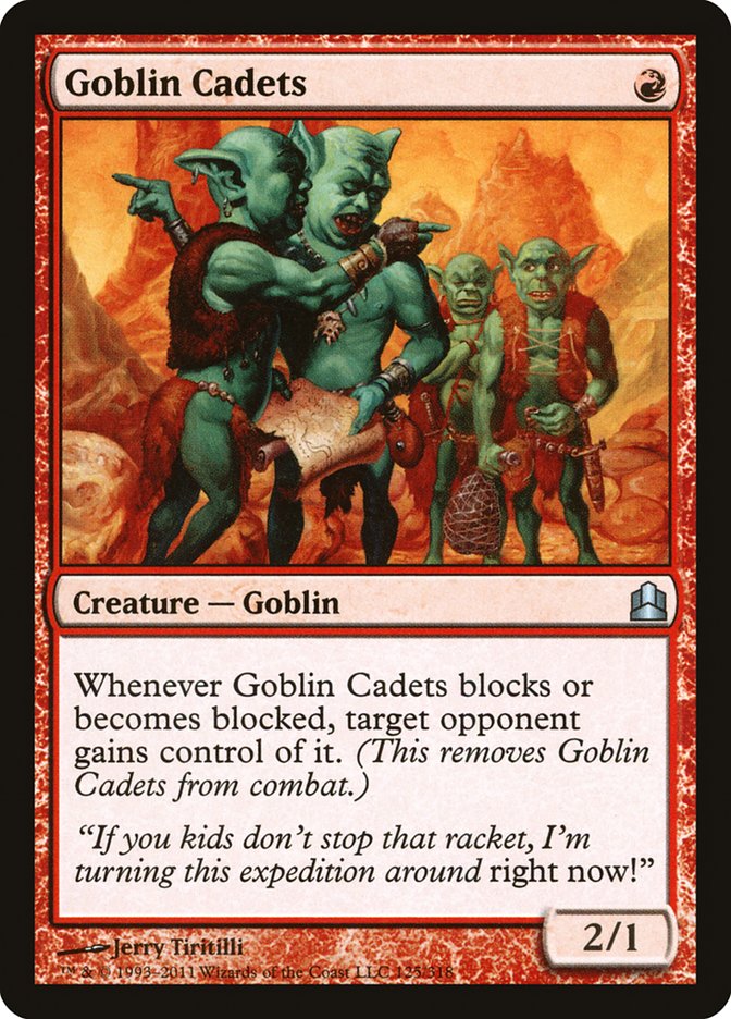 Goblin Cadets [Commander 2011] | Webway Games