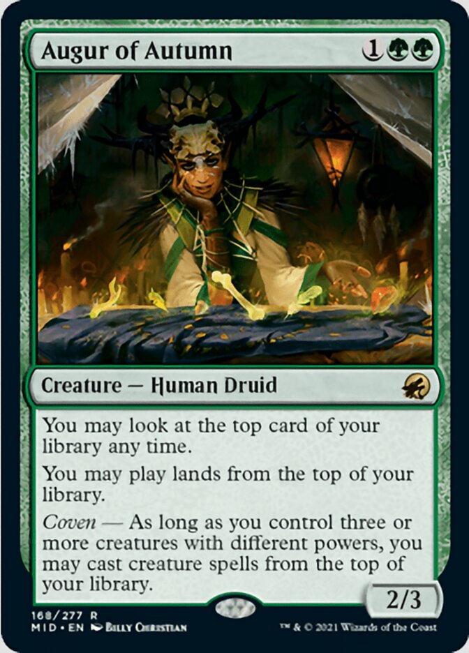 Augur of Autumn [Innistrad: Midnight Hunt] | Webway Games