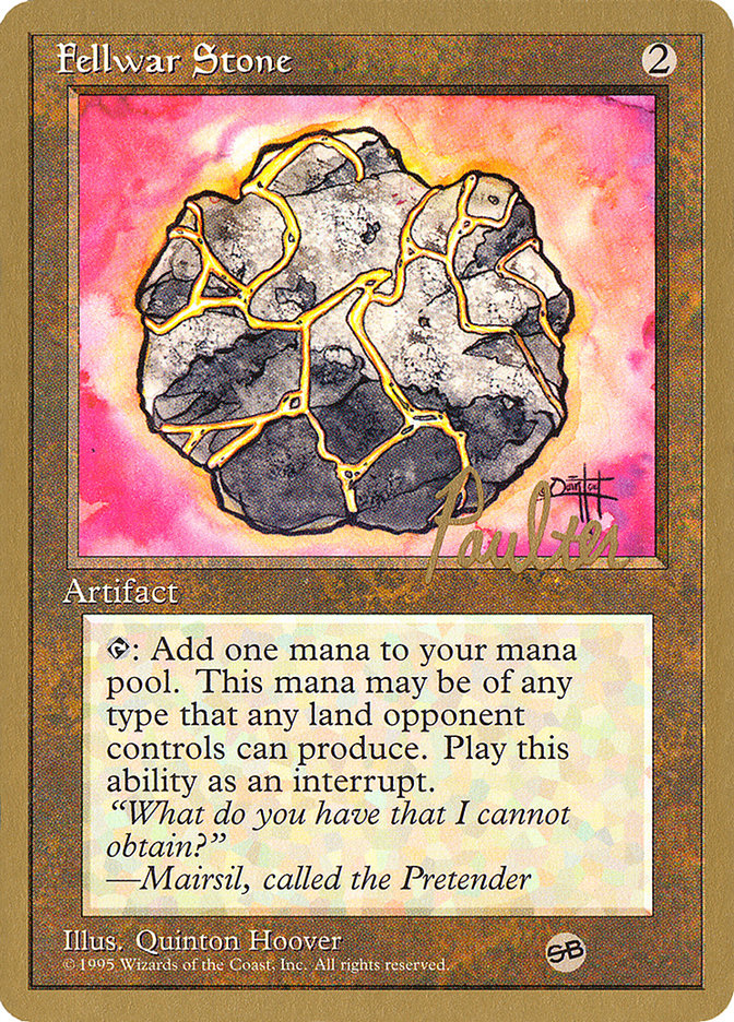 Fellwar Stone (Preston Poulter) (SB) [Pro Tour Collector Set] | Webway Games