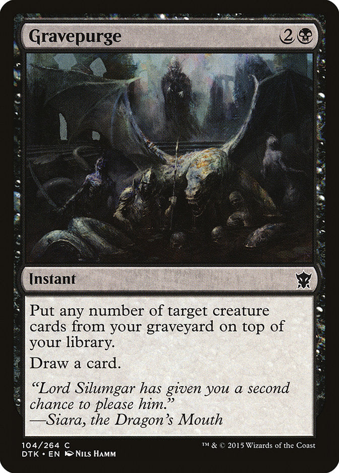 Gravepurge [Dragons of Tarkir] | Webway Games