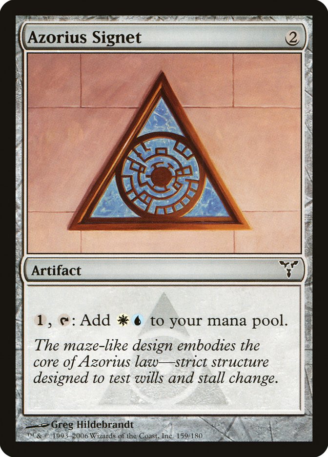 Azorius Signet [Dissension] | Webway Games