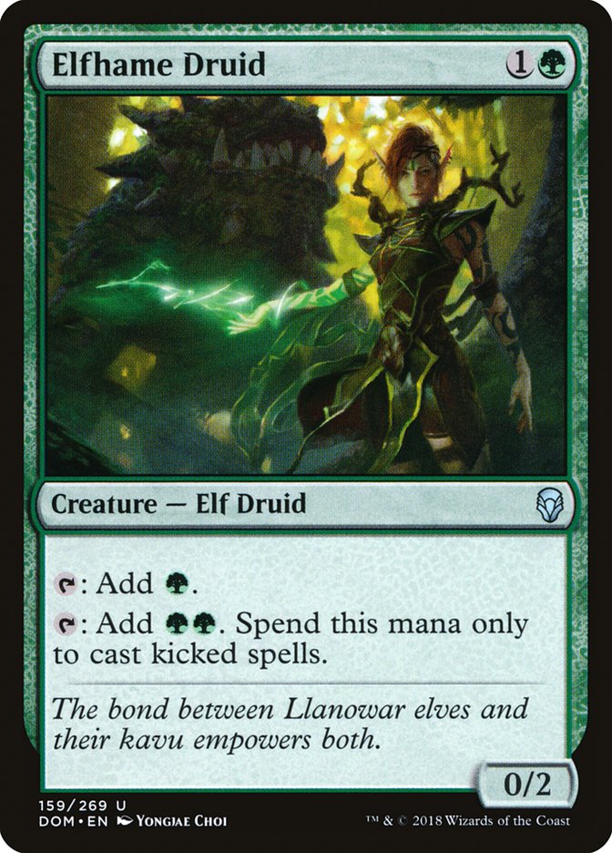 Elfhame Druid [Dominaria] | Webway Games