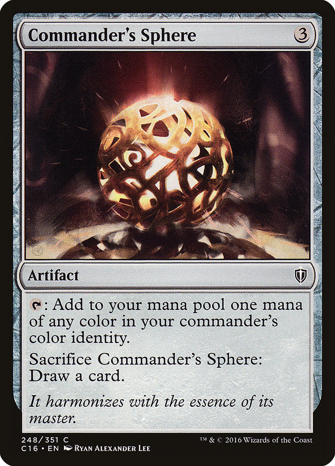 Commander's Sphere [Commander 2016] | Webway Games