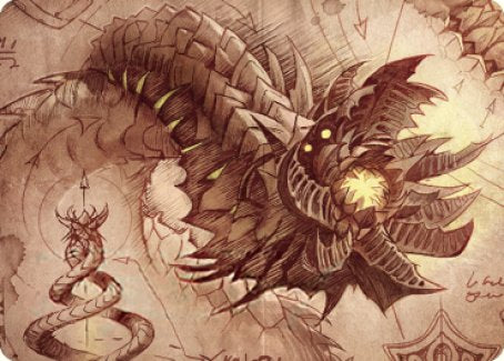 Wurmcoil Engine Art Card [The Brothers' War Art Series] | Webway Games