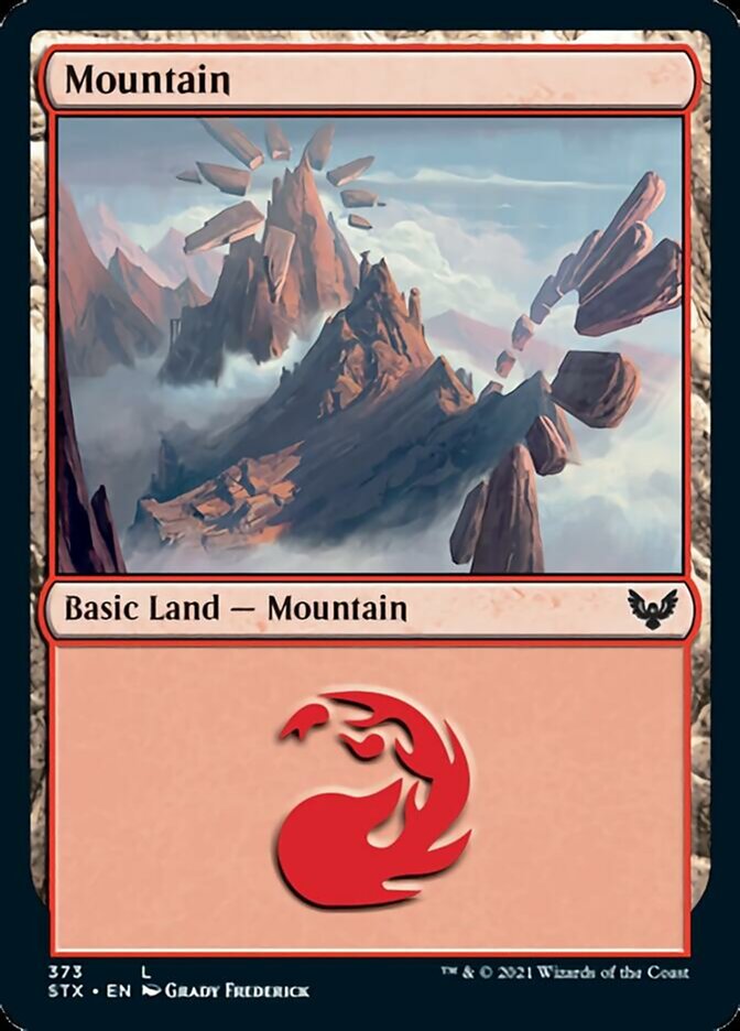 Mountain (#373) [Strixhaven: School of Mages] | Webway Games