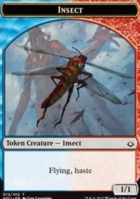 Insect // Zombie Double-sided Token [Hour of Devastation Tokens] | Webway Games