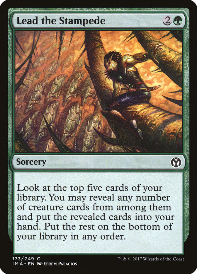 Lead the Stampede [Iconic Masters] | Webway Games