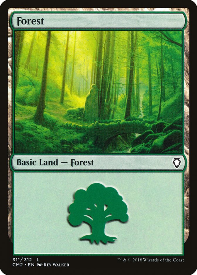 Forest (#311) [Commander Anthology Volume II] | Webway Games