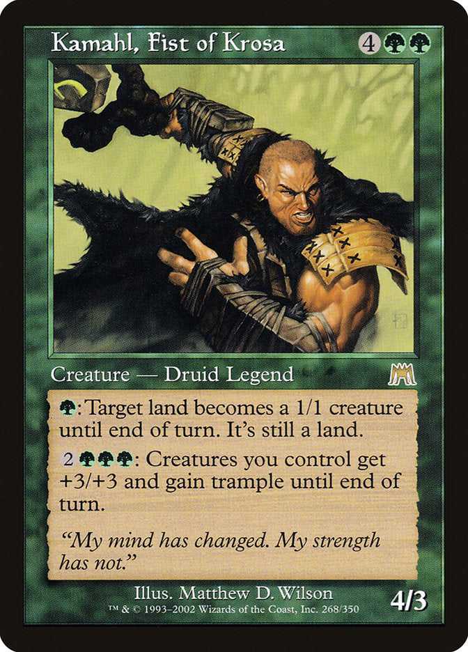 Kamahl, Fist of Krosa [Onslaught] | Webway Games