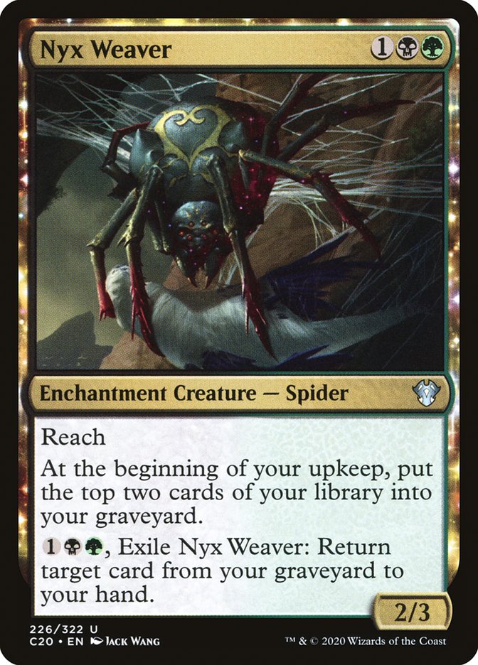 Nyx Weaver [Commander 2020] | Webway Games