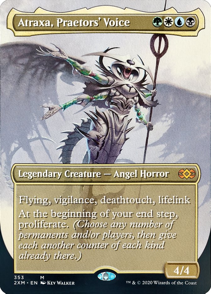 Atraxa, Praetors' Voice (Showcase) [Double Masters] | Webway Games