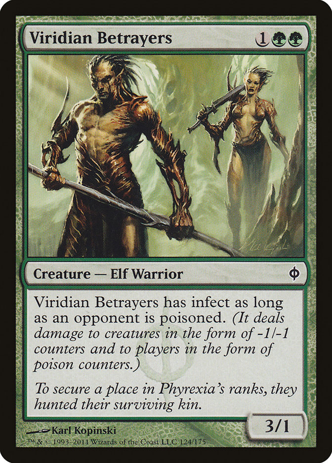 Viridian Betrayers [New Phyrexia] | Webway Games