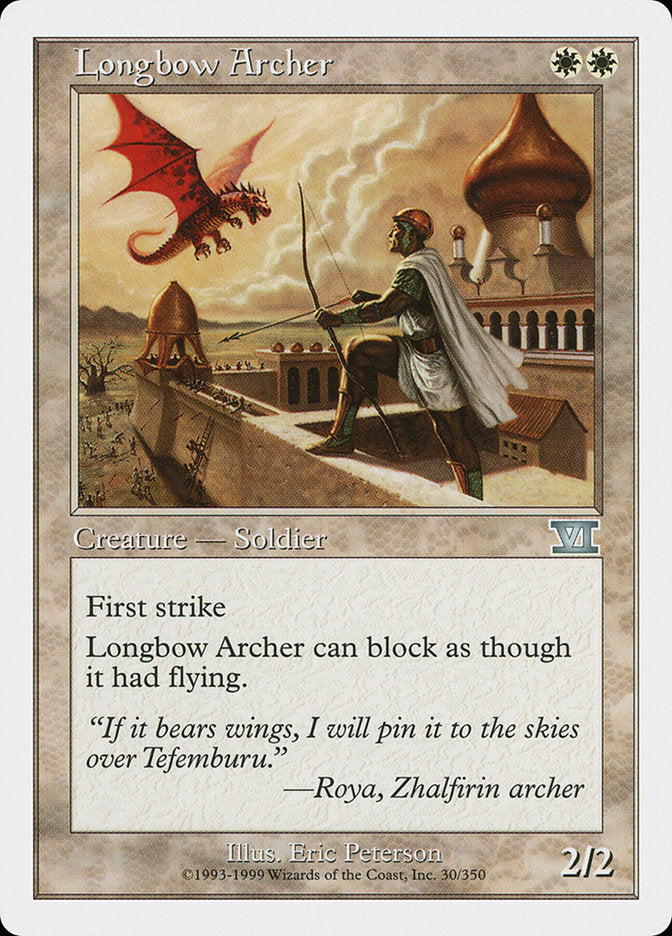 Longbow Archer [Classic Sixth Edition] | Webway Games