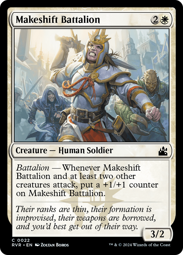 Makeshift Battalion [Ravnica Remastered] | Webway Games