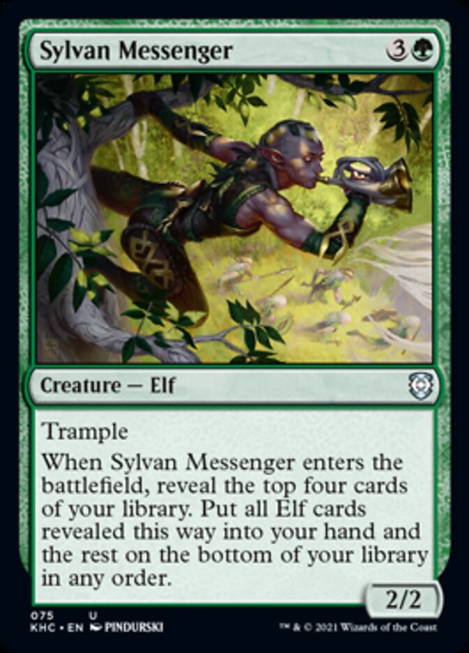 Sylvan Messenger [Kaldheim Commander] | Webway Games