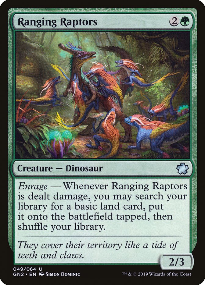 Ranging Raptors [Game Night 2019] | Webway Games