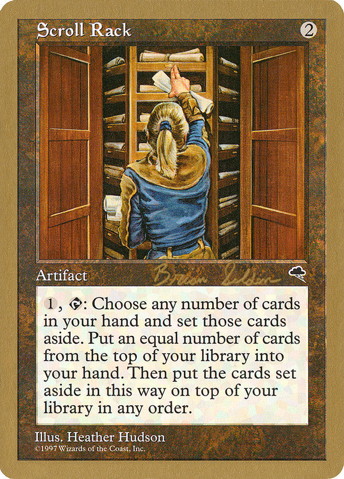 Scroll Rack (Brian Selden) [World Championship Decks 1998] | Webway Games