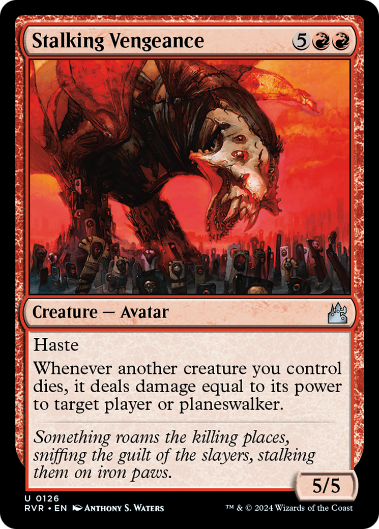 Stalking Vengeance [Ravnica Remastered] | Webway Games