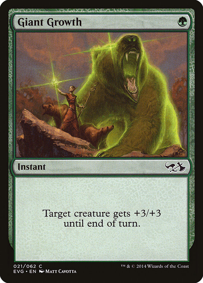 Giant Growth (Elves vs. Goblins) [Duel Decks Anthology] | Webway Games