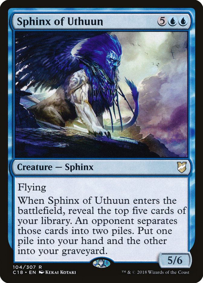 Sphinx of Uthuun [Commander 2018] | Webway Games