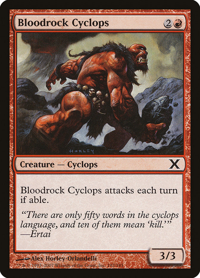 Bloodrock Cyclops [Tenth Edition] | Webway Games