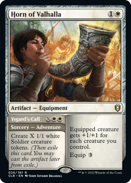 Horn of Valhalla // Ysgard's Call [Commander Legends: Battle for Baldur's Gate] | Webway Games
