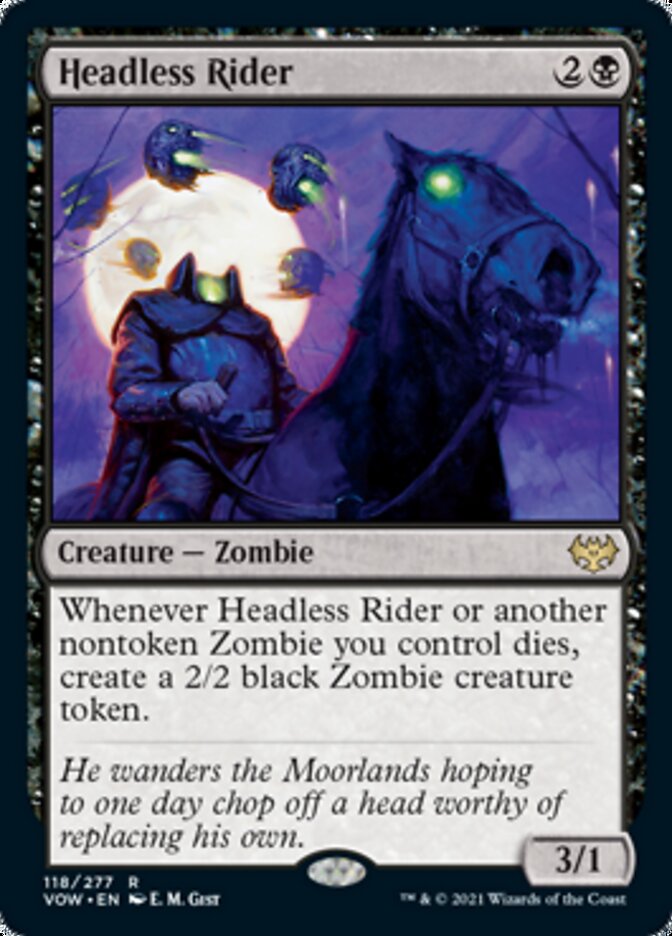 Headless Rider [Innistrad: Crimson Vow] | Webway Games