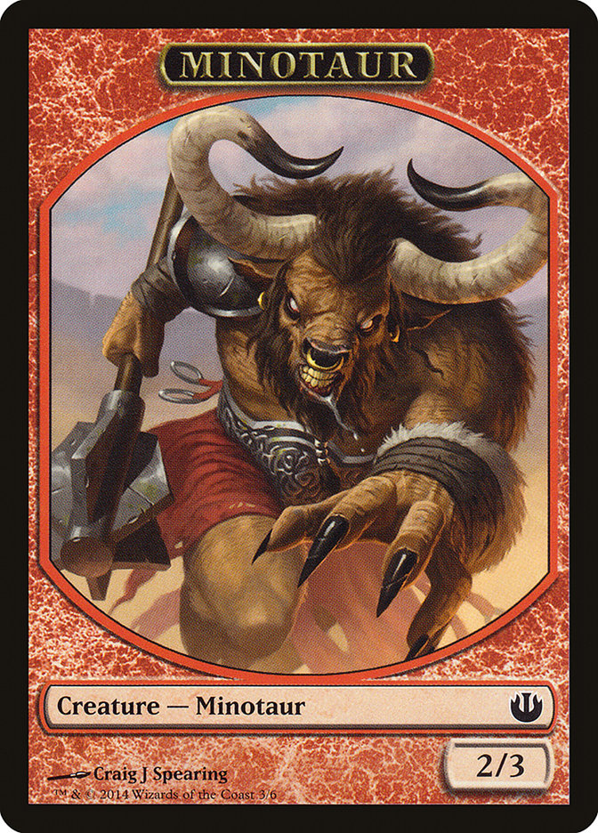 Minotaur [Journey into Nyx Tokens] | Webway Games
