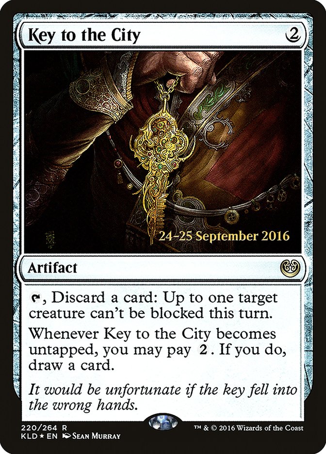 Key to the City  (Prerelease) [Kaladesh Prerelease Promos] | Webway Games
