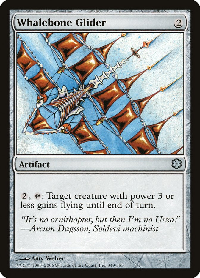 Whalebone Glider [Coldsnap Theme Decks] | Webway Games