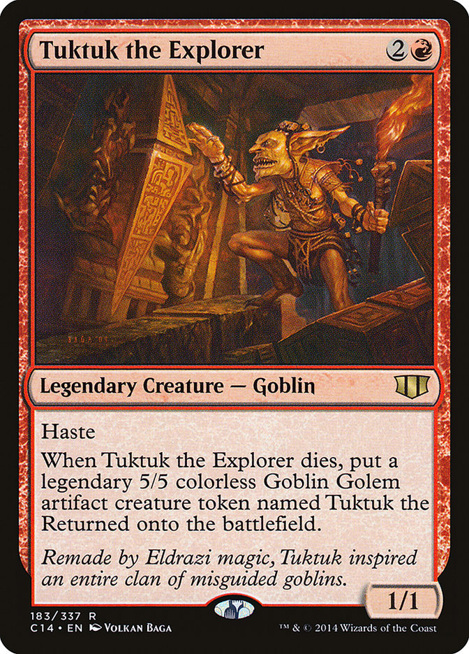 Tuktuk the Explorer [Commander 2014] | Webway Games