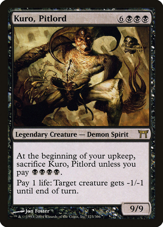 Kuro, Pitlord [Champions of Kamigawa] | Webway Games