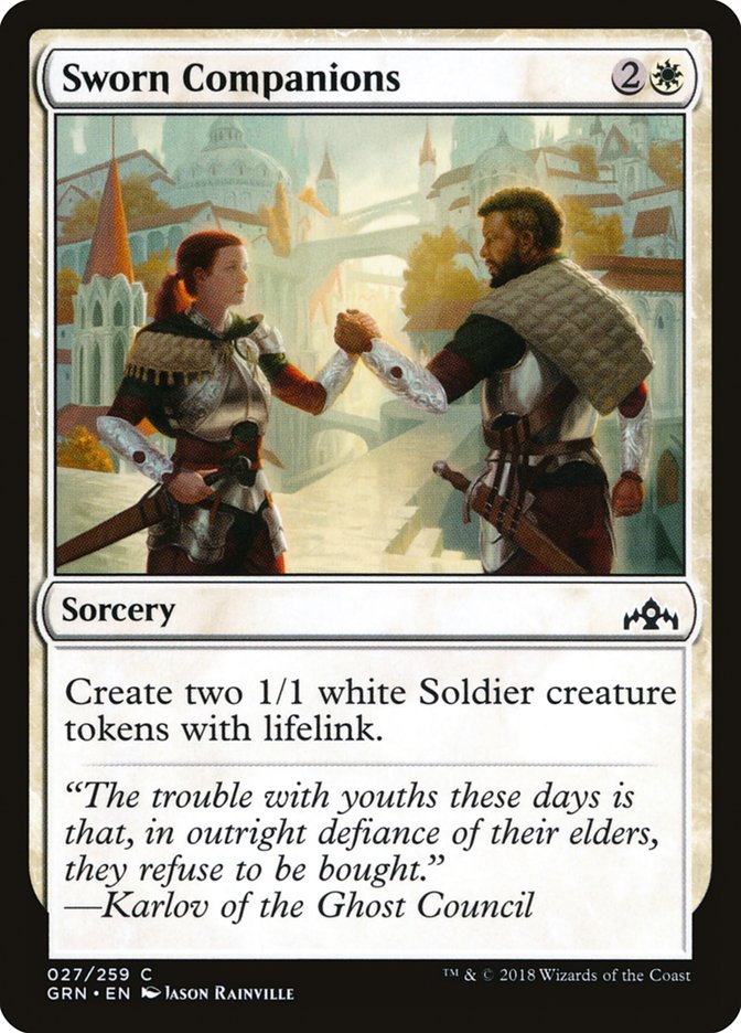 Sworn Companions [Guilds of Ravnica] | Webway Games