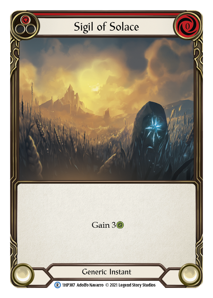 Sigil of Solace (Red) [1HP387] | Webway Games