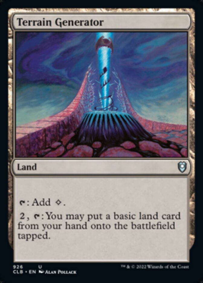Terrain Generator [Commander Legends: Battle for Baldur's Gate] | Webway Games