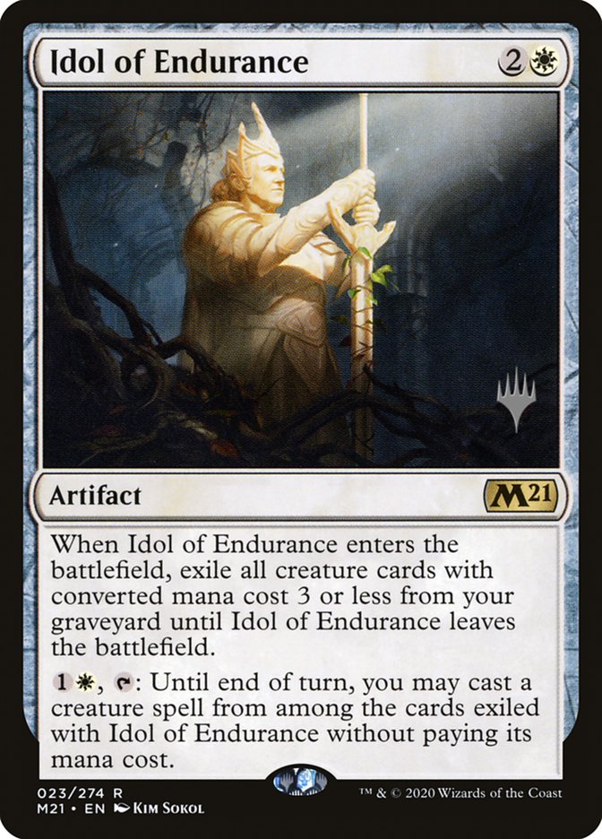 Idol of Endurance (Promo Pack) [Core Set 2021 Promos] | Webway Games