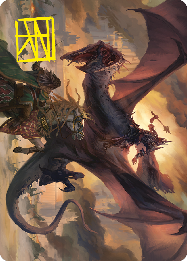 Witch-king, Bringer of Ruin Art Card (Gold-Stamped Signature) [The Lord of the Rings: Tales of Middle-earth Art Series] | Webway Games