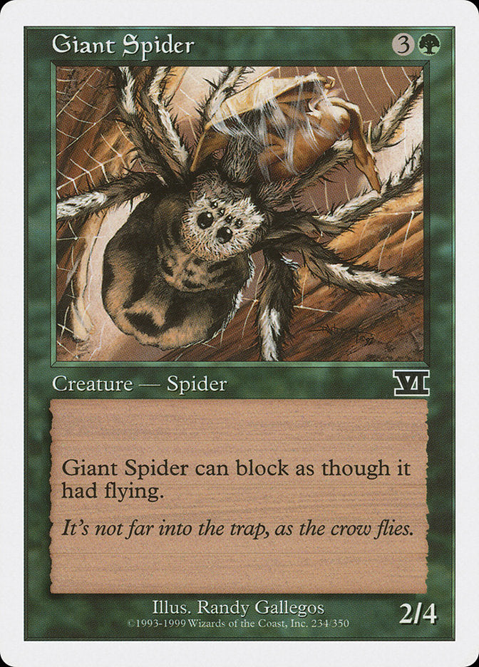Giant Spider [Classic Sixth Edition] | Webway Games