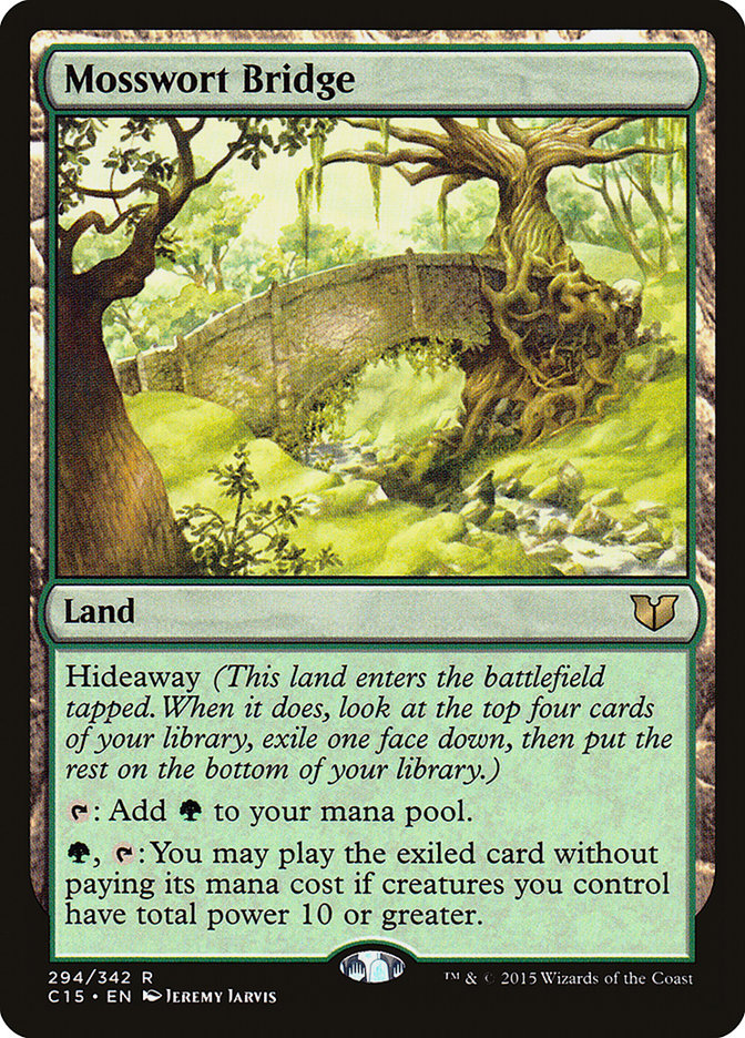 Mosswort Bridge [Commander 2015] | Webway Games