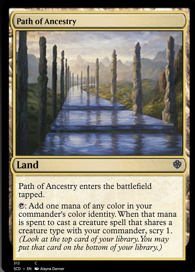 Path of Ancestry [Starter Commander Decks] | Webway Games