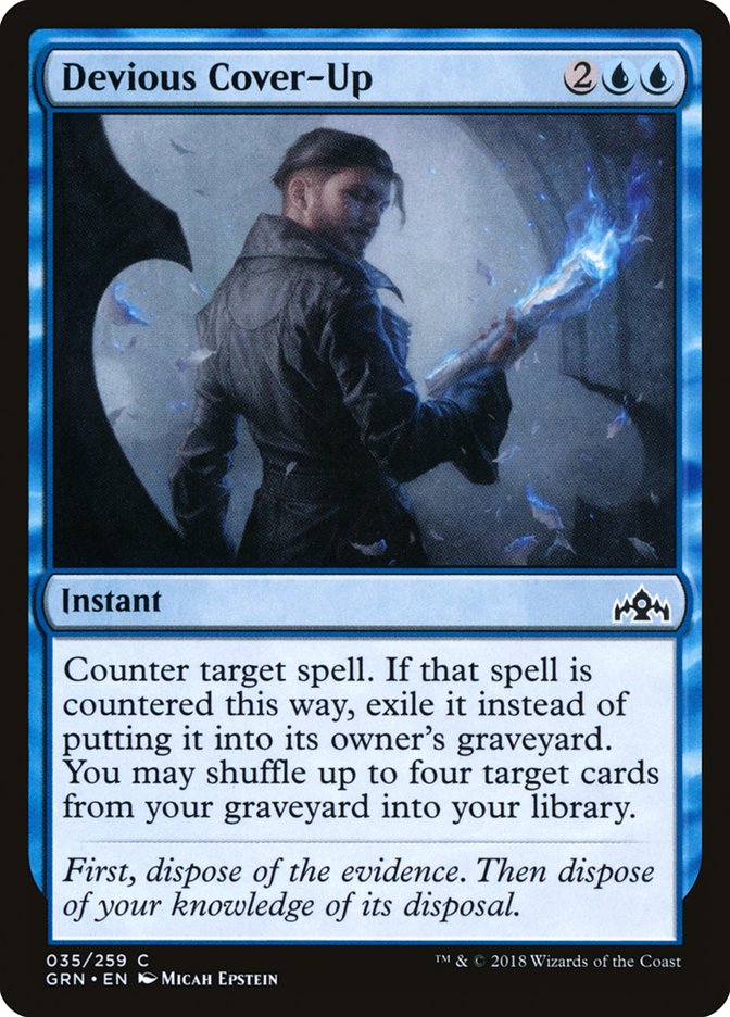 Devious Cover-up [Guilds of Ravnica] | Webway Games