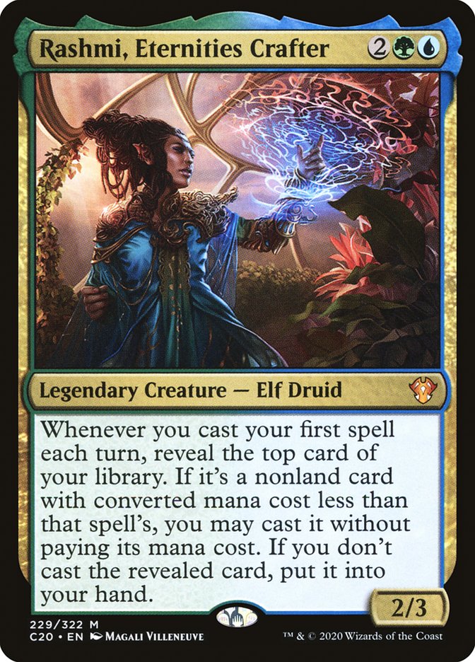 Rashmi, Eternities Crafter [Commander 2020] | Webway Games