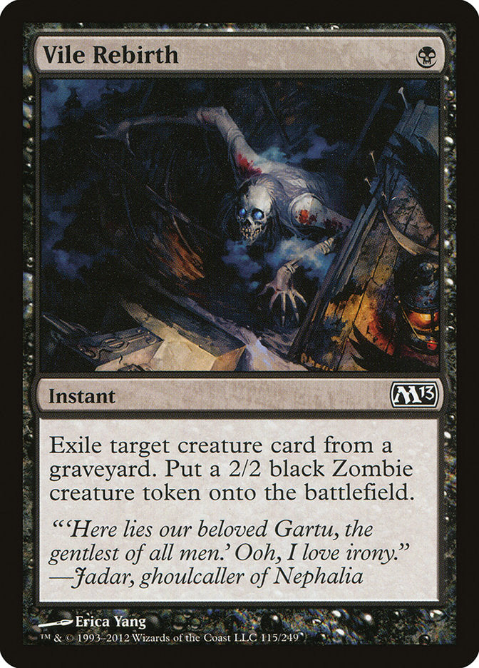 Vile Rebirth [Magic 2013] | Webway Games