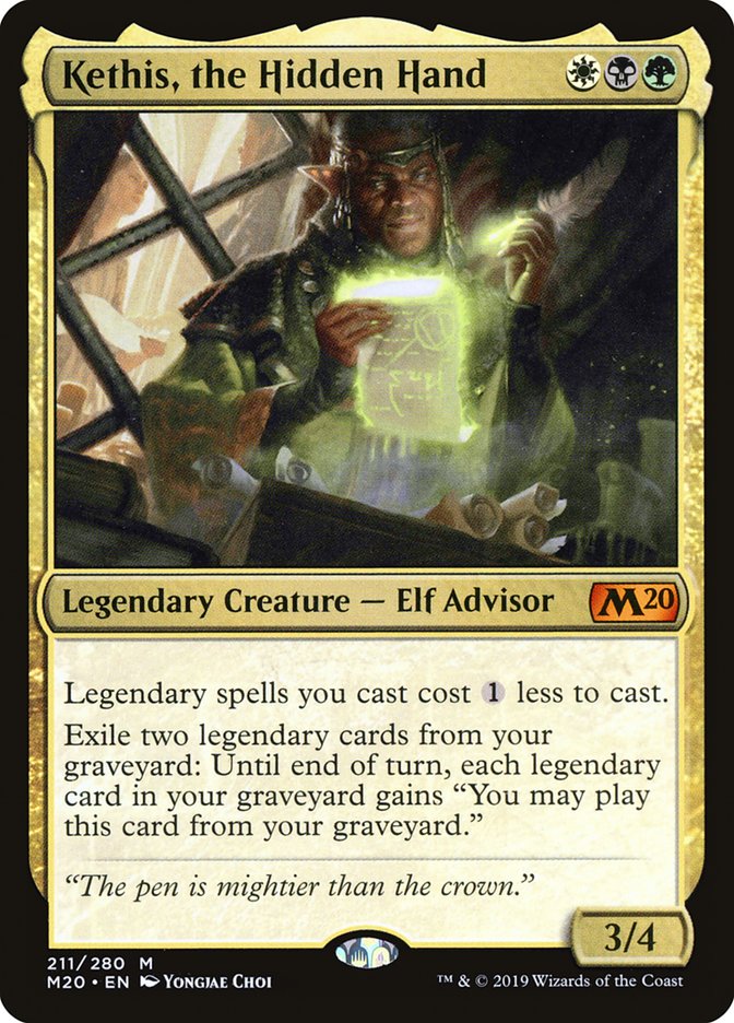 Kethis, the Hidden Hand [Core Set 2020] | Webway Games